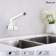 Cubix Sink cock Round Swivel Spout Brass - by Specule